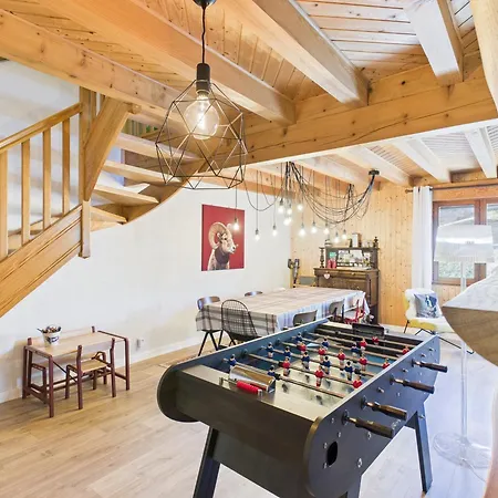 Feriehus ⁂⁂ Le Pres Au Cerf Cledicihome 2 Steps From The Lispach // Private Toboggan Run! Snowshoe Departure ⁂⁂