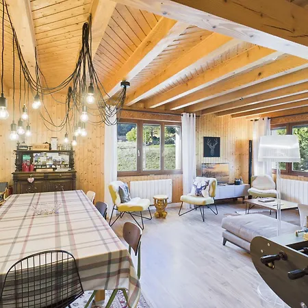 Feriehus ⁂⁂ Le Pres Au Cerf Cledicihome 2 Steps From The Lispach // Private Toboggan Run! Snowshoe Departure ⁂⁂