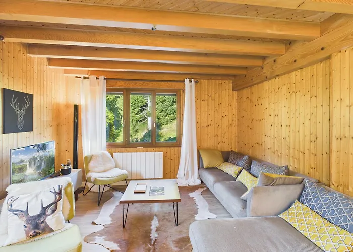 Ferienhaus ⁂⁂ Le Pres Au Cerf Cledicihome 2 Steps From The Lispach // Private Toboggan Run! Snowshoe Departure ⁂⁂