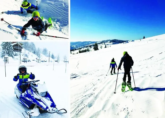 ⁂⁂ Le Pres Au Cerf Cledicihome 2 Steps From The Lispach // Private Toboggan Run! Snowshoe Departure ⁂⁂ Prázdninový dům *